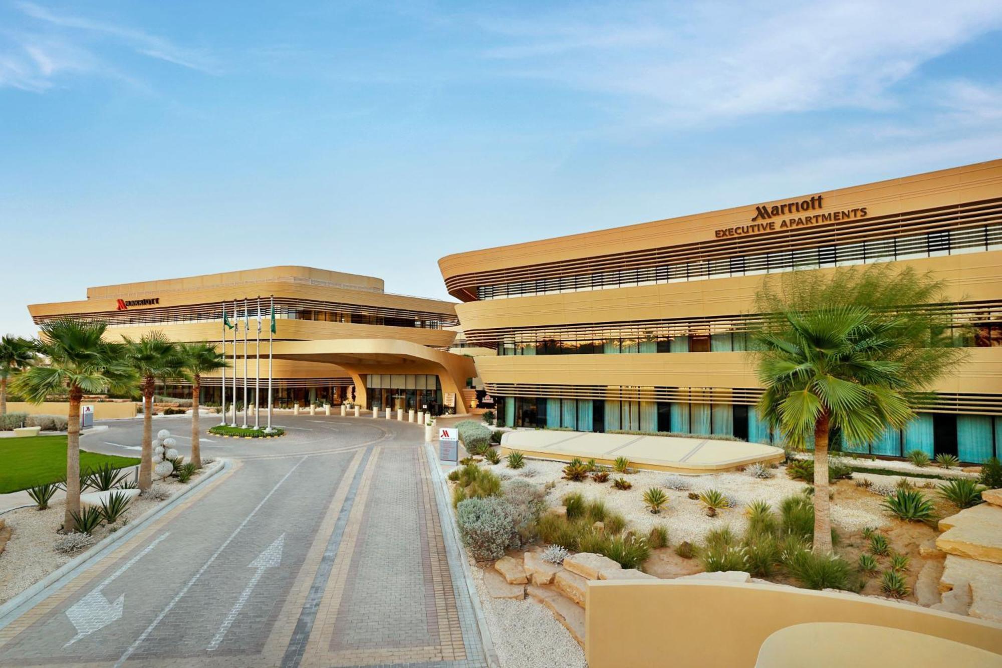 Riyadh Diplomatic Quarter - Marriott Executive Apartments Exterior foto