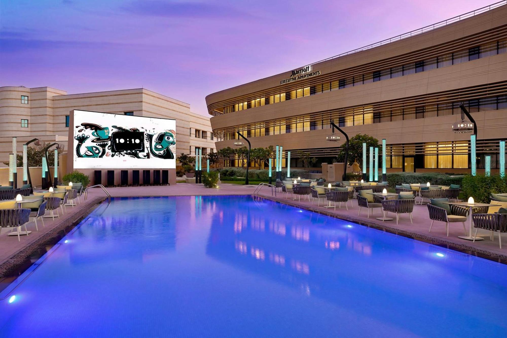 Riyadh Diplomatic Quarter - Marriott Executive Apartments Exterior foto